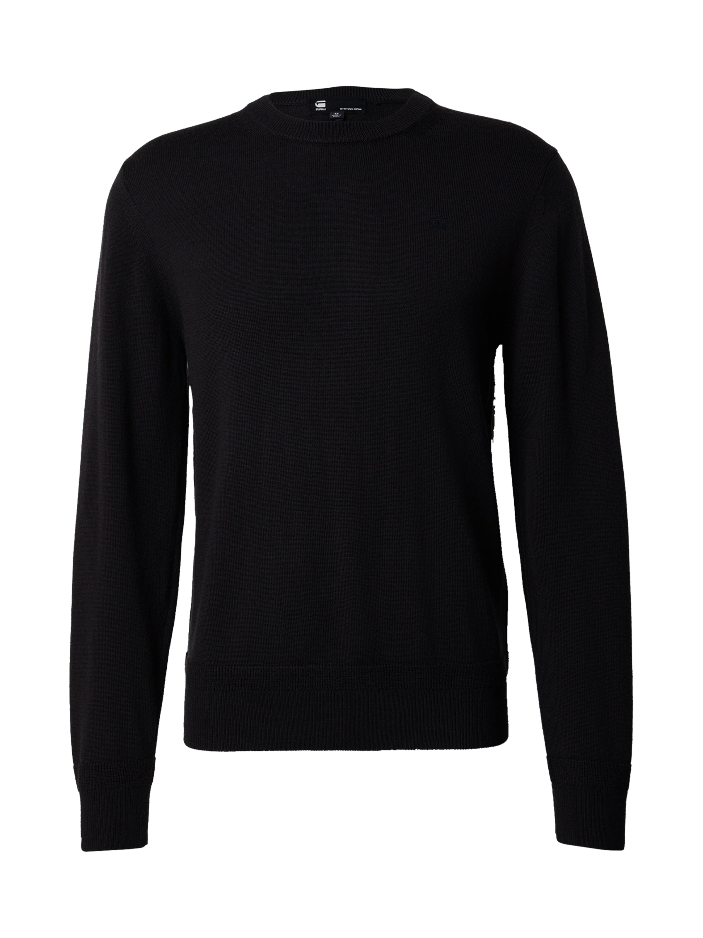 G-STAR - Jersey 'Premium Core' en negro: frente