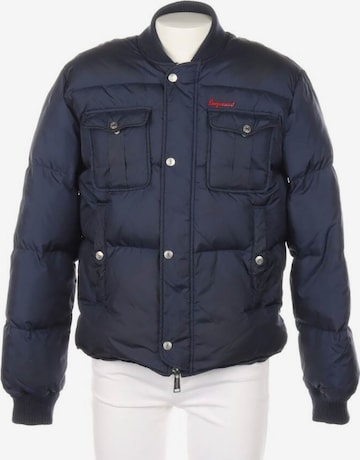 DSQUARED2 Winterjacke / Wintermantel L-XL in Blau: Vorderseite