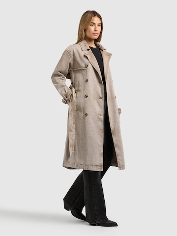 Manteau mi-saison 'Hera' khujo en marron