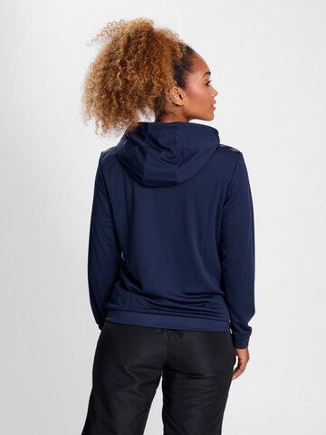 Hummel Athletic Zip-Up Hoodie 'AUTHENTIC PL' in Blue