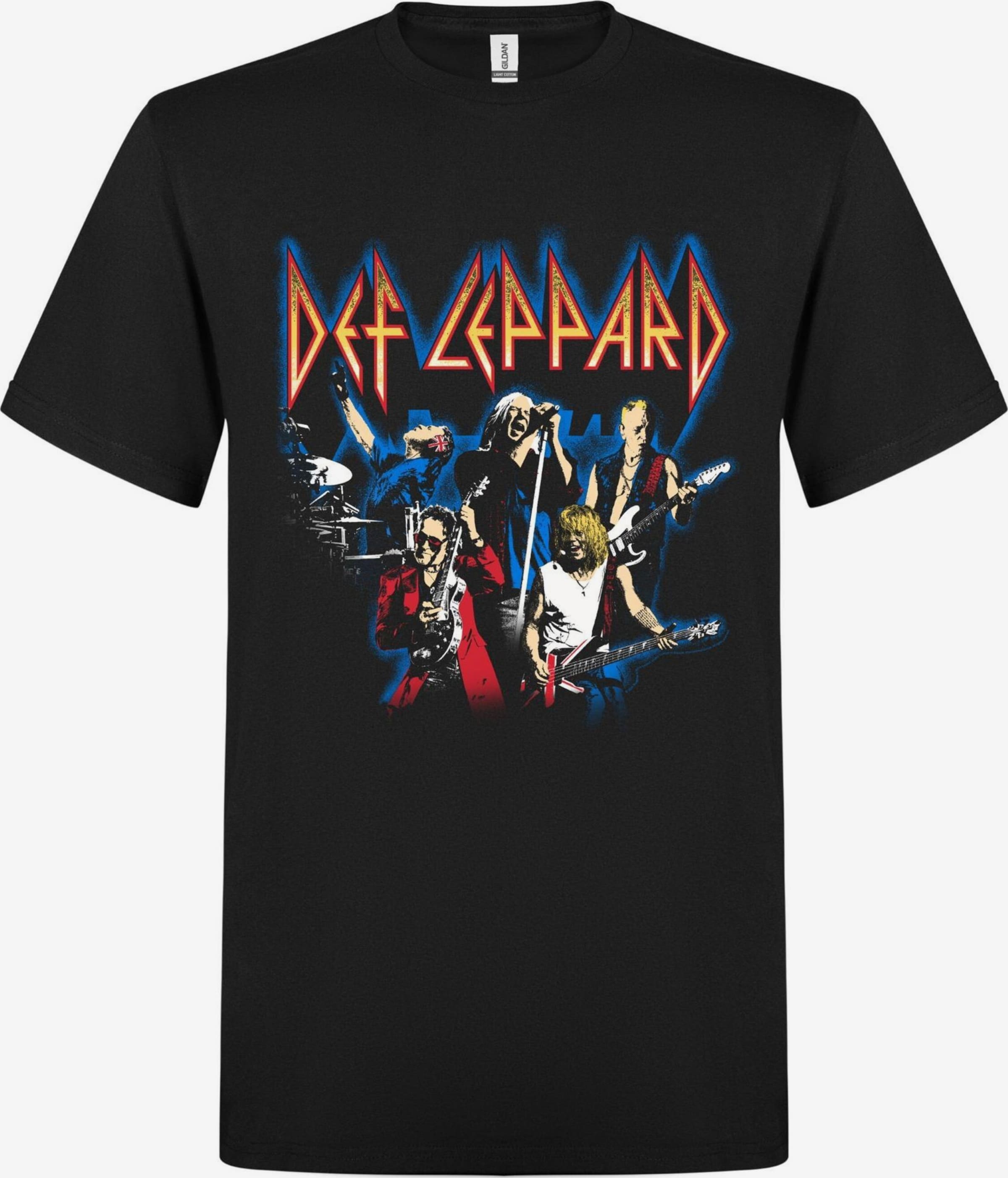 Def Leppard Shirt 'Tour 2026' in Black | ABOUT YOU