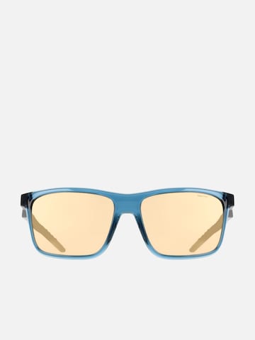 NIKE Zonnebril 'Nike NIKE RADEON BYTE IO0103X Smoke grey / orange mirror 60/17/145 MAN Sunglasses' in Blauw