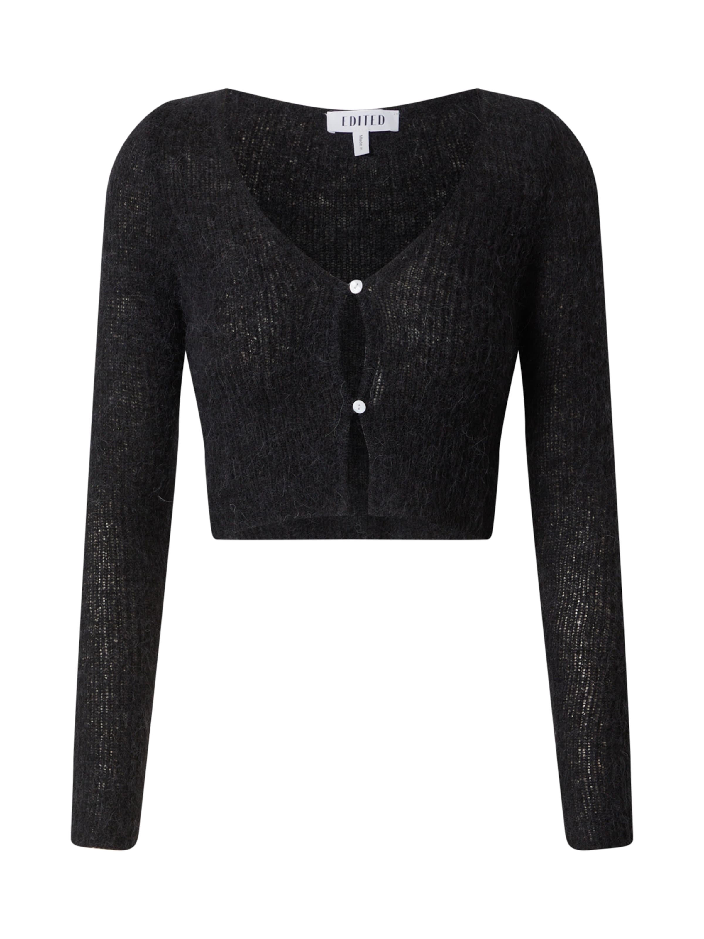 Giacchetta di EDITED in nero: frontale