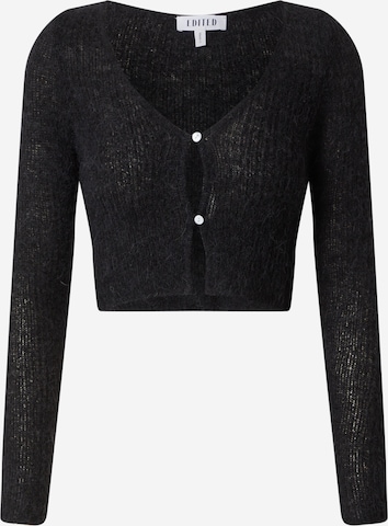 EDITED Kardigan – černá: přední strana