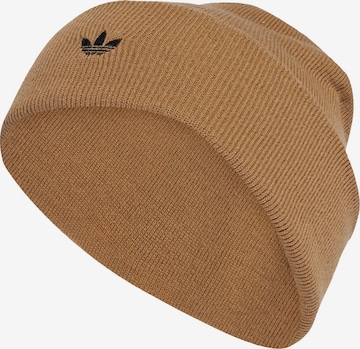 ADIDAS ORIGINALS Mütze 'Adicolor Classic' in Braun: Vorderseite
