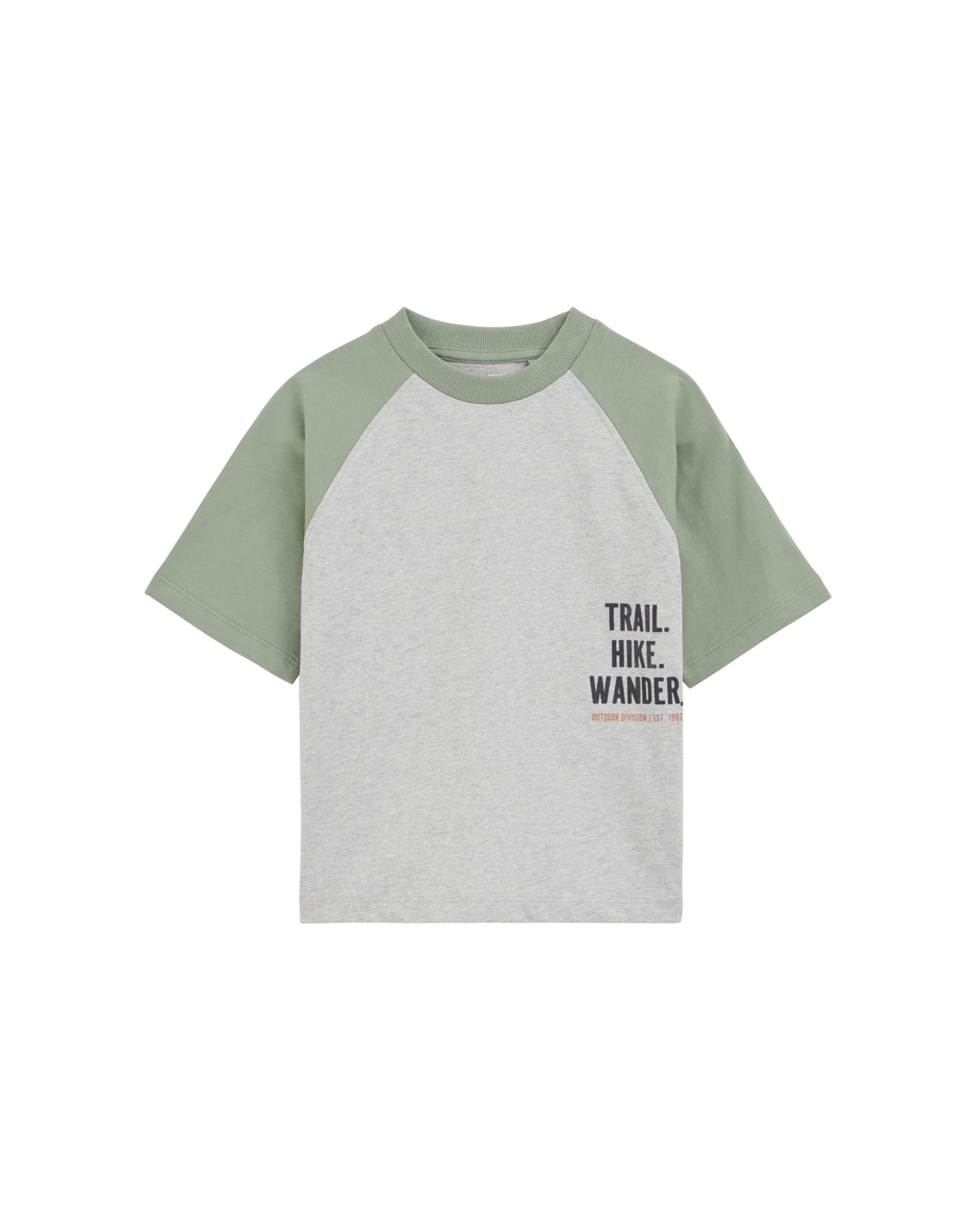 T-Shirt WE Fashion en gris : devant