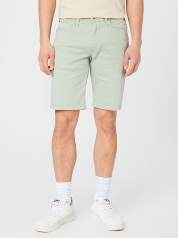 BLEND Regular Shorts in Grün: predná strana