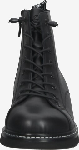 REMONTE Lace-Up Ankle Boots in Black