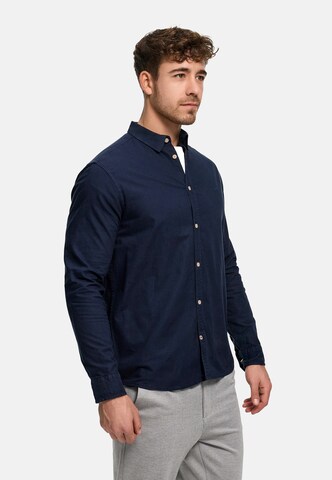 Kronstadt Regular fit Button Up Shirt 'Brad' in Blue
