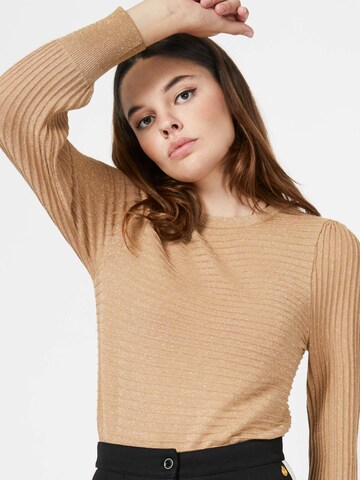 Pullover 'Not Into You' di 4funkyflavours in beige