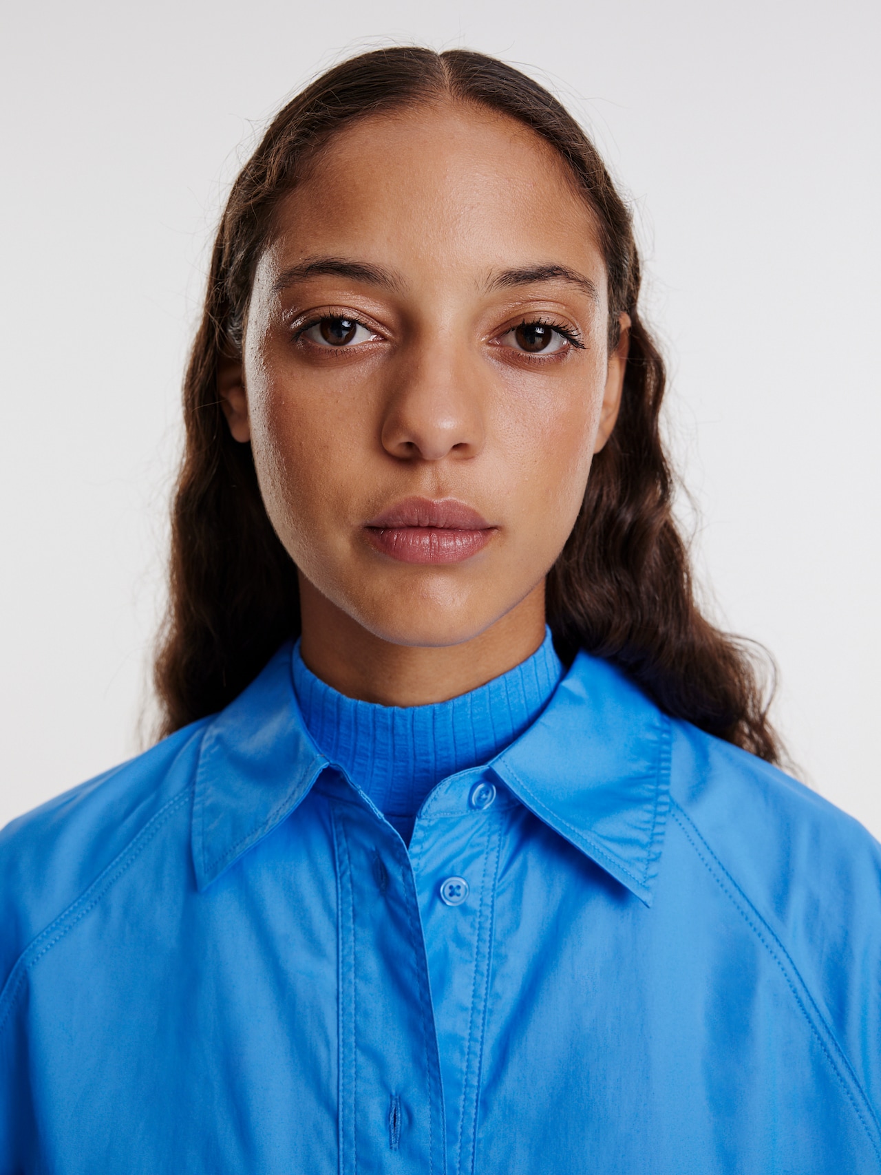 EDITED Camicia da donna 'GIANNI' blu