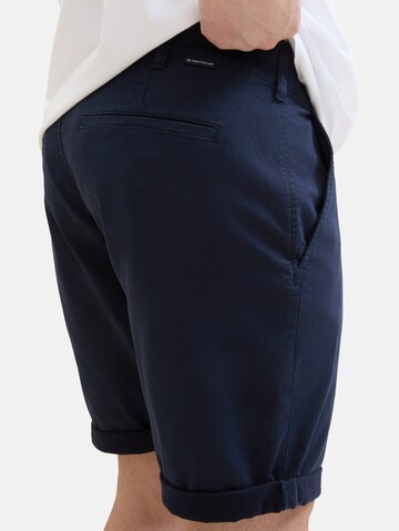 TOM TAILOR Men + Regular Broek in Blauw