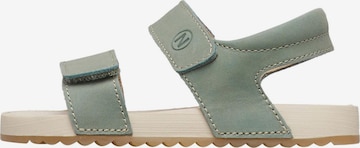 NATURINO Sandalen 'SALNY.' in Groen: voorkant
