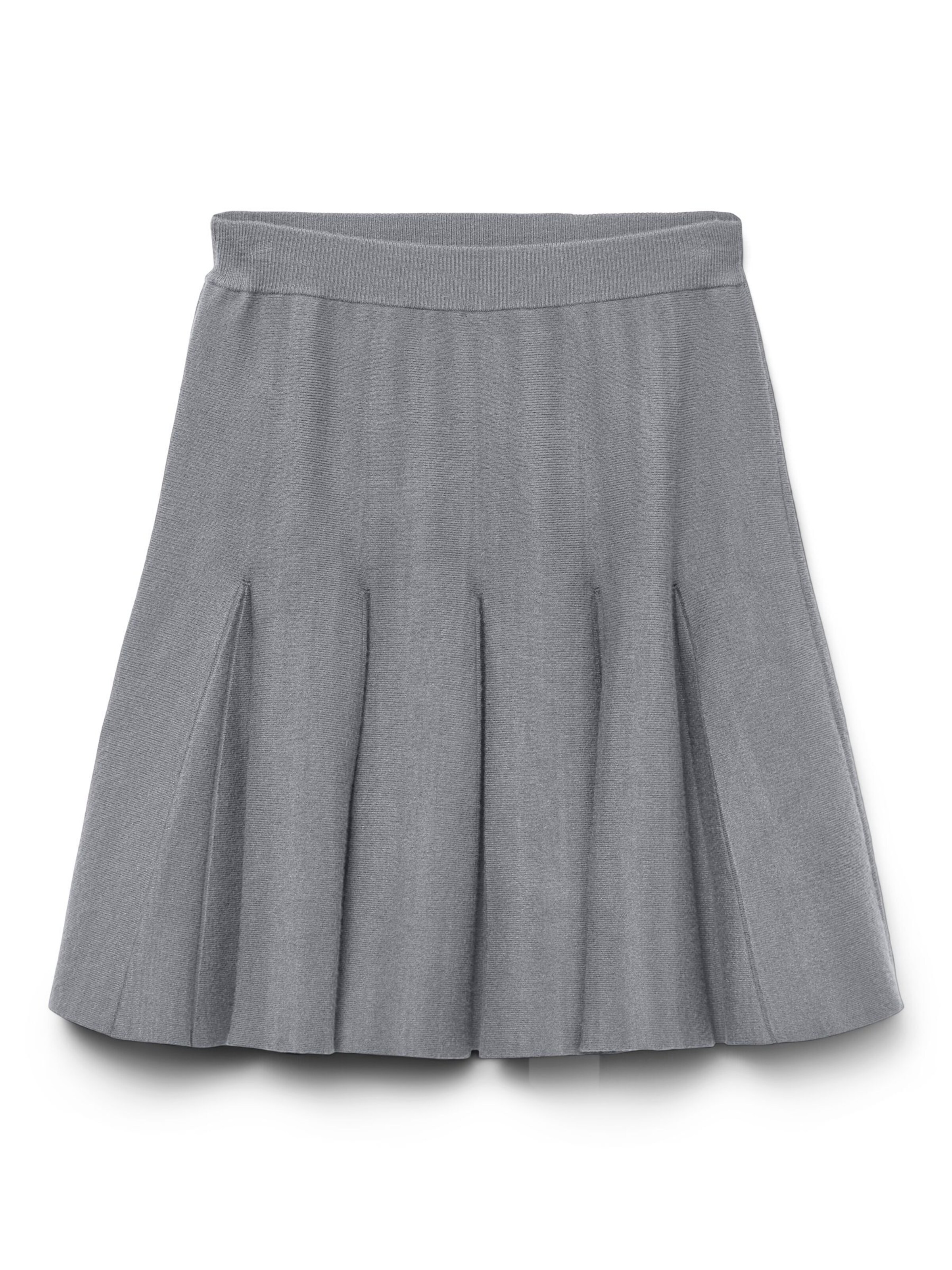 VERO MODA Rok 'VMKristin' in Grijs: voorkant