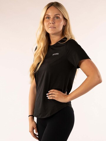Divina Funktionsshirt 'Vos' in Schwarz