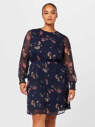 Robe 'SMILLA' Vero Moda Curve en bleu : devant