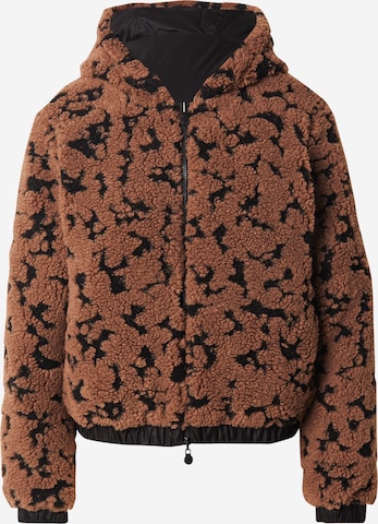 Geacă de iarnă de la EA7 Emporio Armani pe maro: față