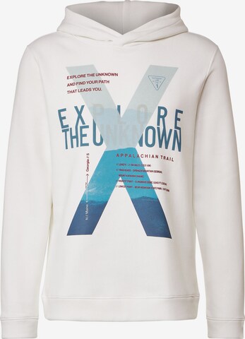 Street One MEN Sweatshirt in White: front