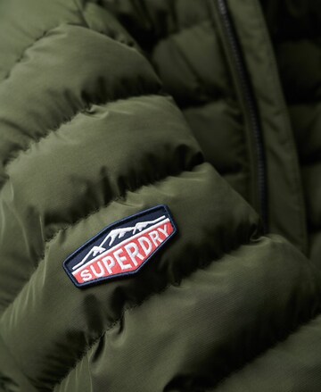 Superdry Übergangsjacke 'Fuji' in Grün