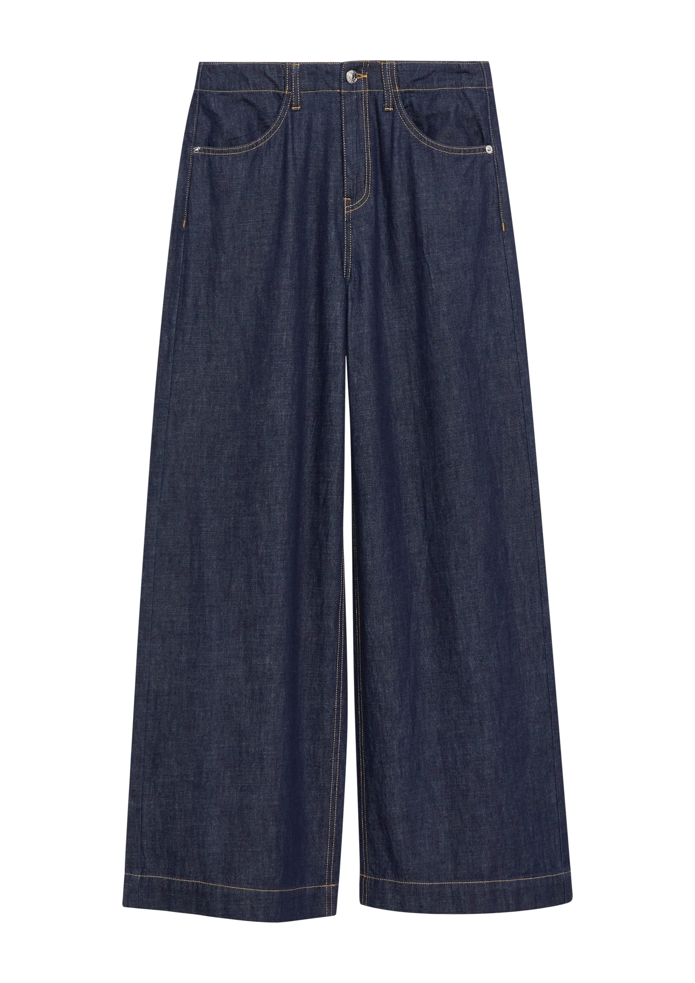 COMMA Wide Leg Jeans in Blau: Vorderseite