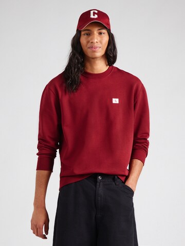 Calvin Klein Jeans Sweatshirt in Red: front