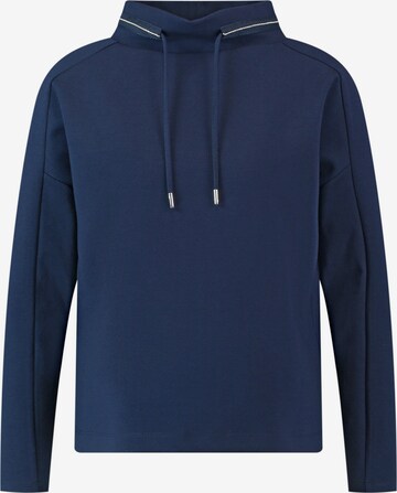 GERRY WEBER Sweatshirt in Blauw: voorkant