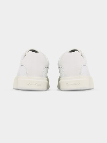 Baskets basses Calvin Klein en blanc