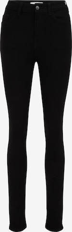 WE FashionSkinny Traperice - crna boja: prednji dio