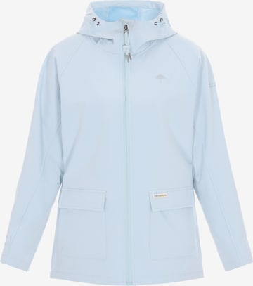 Schmuddelwedda - Chaqueta funcional en azul: frente