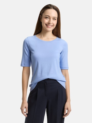 TOM TAILOR Shirt in Blauw: voorkant