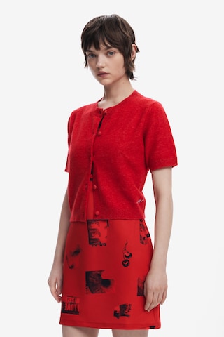 Desigual - Cárdigan en rojo: frente