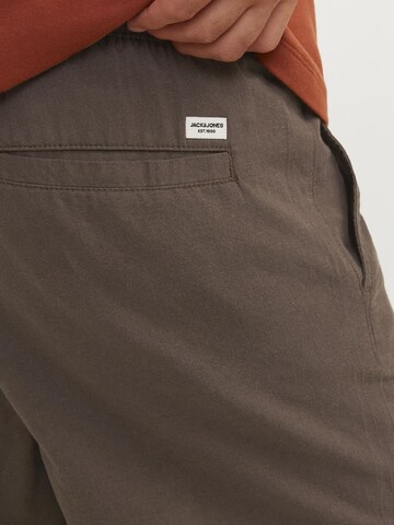 JACK & JONES Loosefit Broek 'Jaiden' in Bruin
