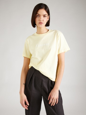 Calvin Klein Tričko 'HERO' - Žltá: predná strana