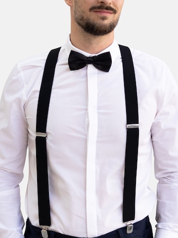 Massi Morino Hosenträger-Set in Schwarz