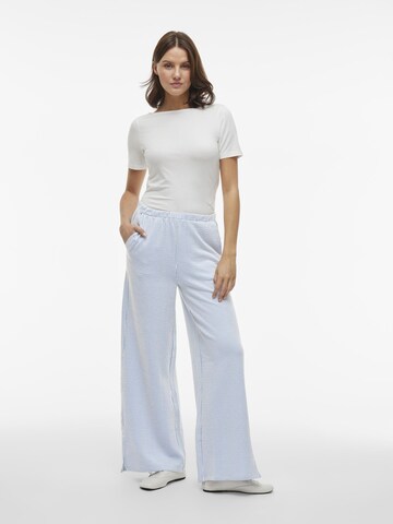 Wide Leg Pantalon VILA en bleu
