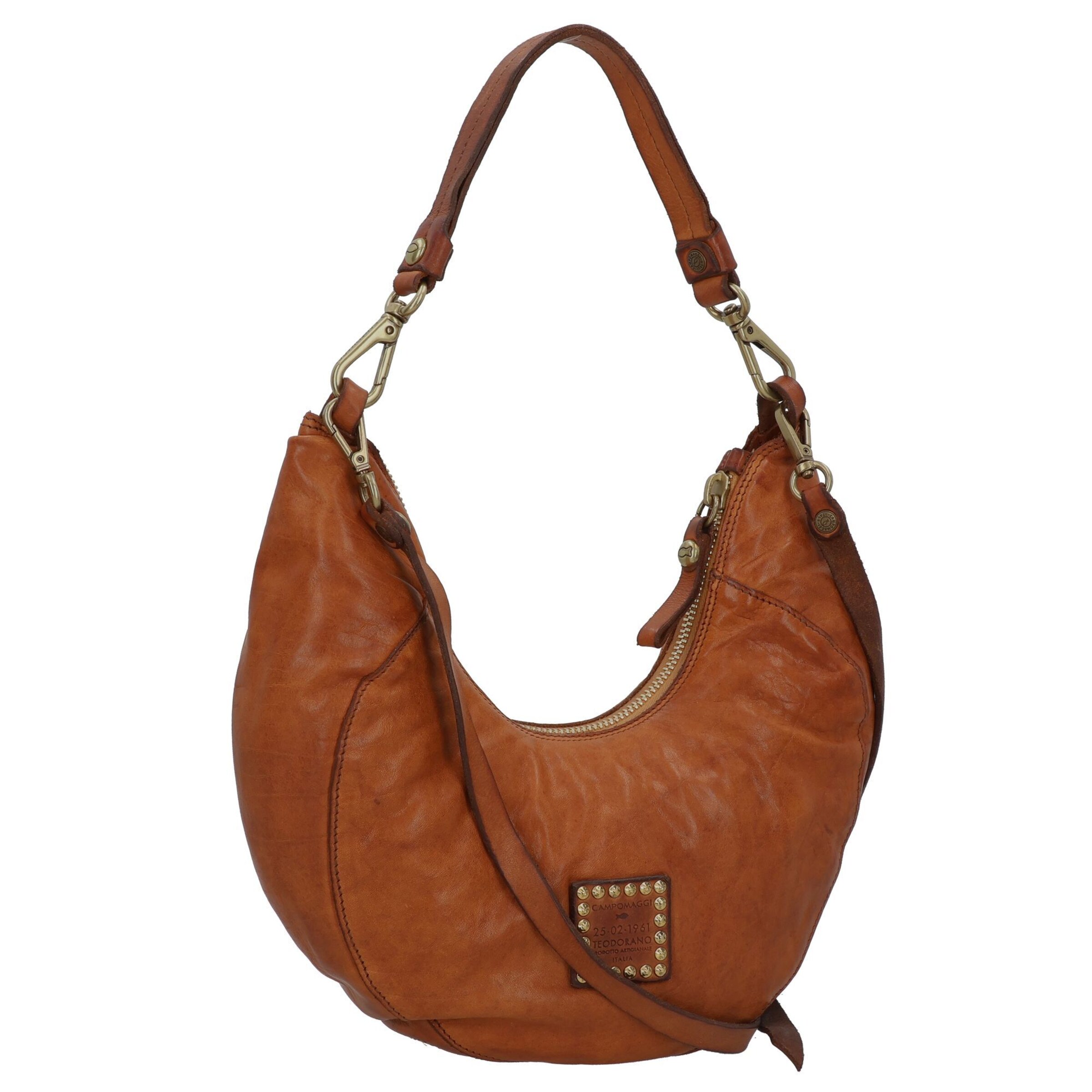 Campomaggi Schultertasche 'Monospalla' in Braun