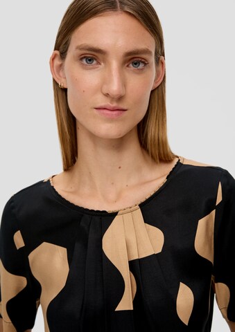 s.Oliver BLACK LABEL Blouse in Black