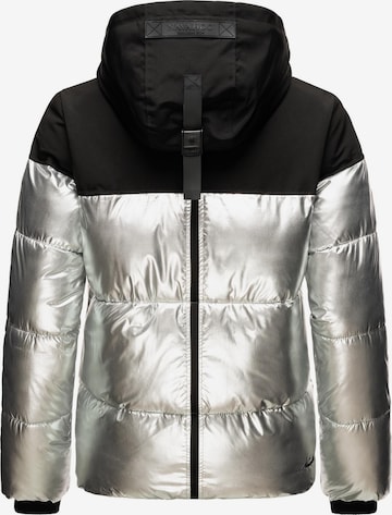 NAVAHOO Winter jacket 'Sarafina' in Silver