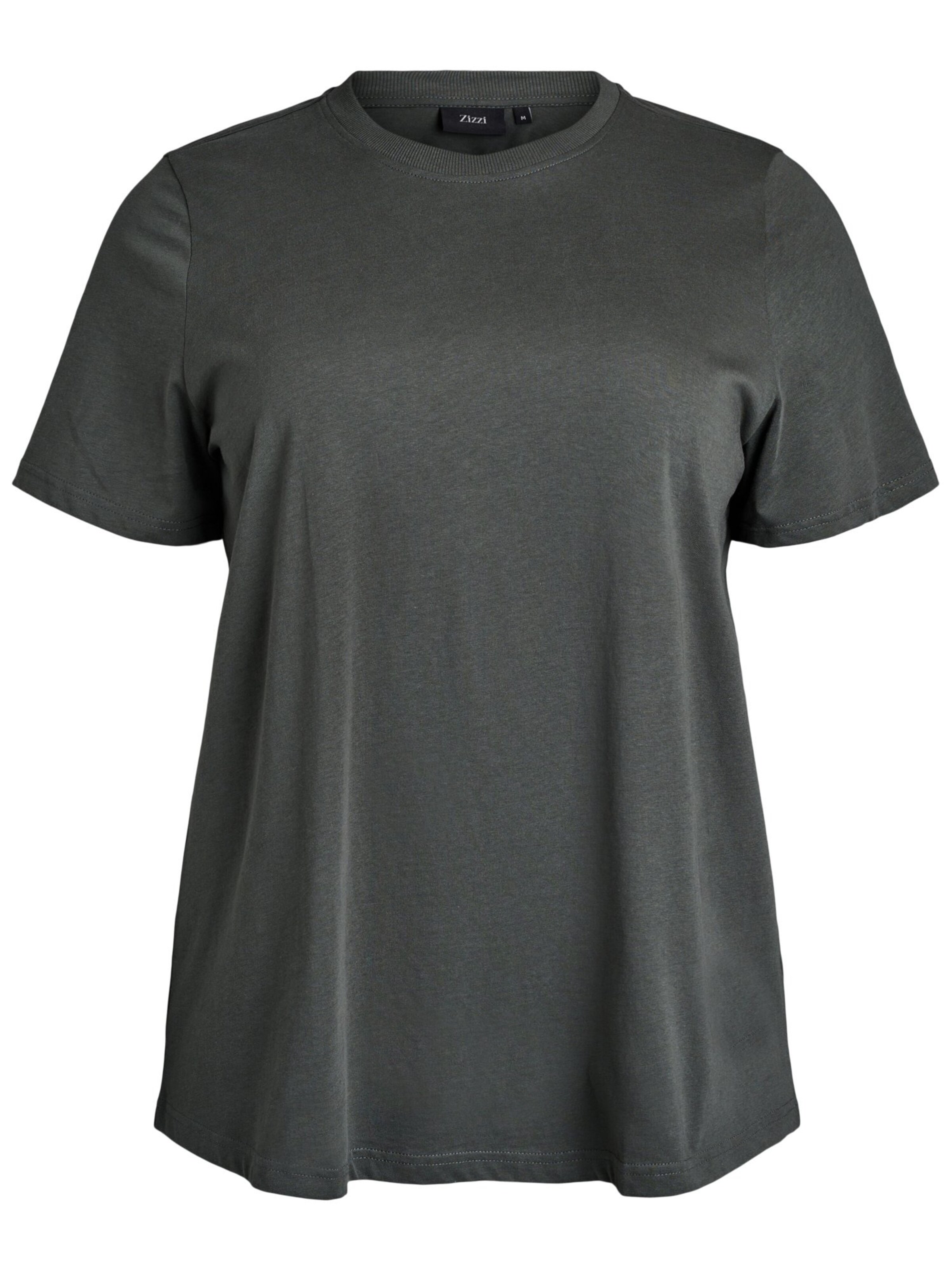 Zizzi - Camisa 'VCharlin' em verde: frente