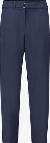 Coupe slim Pantalon chino Betty & Co en bleu : devant