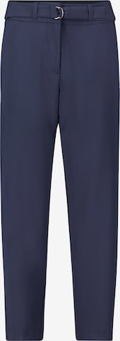 Coupe slim Pantalon chino Betty & Co en bleu : devant