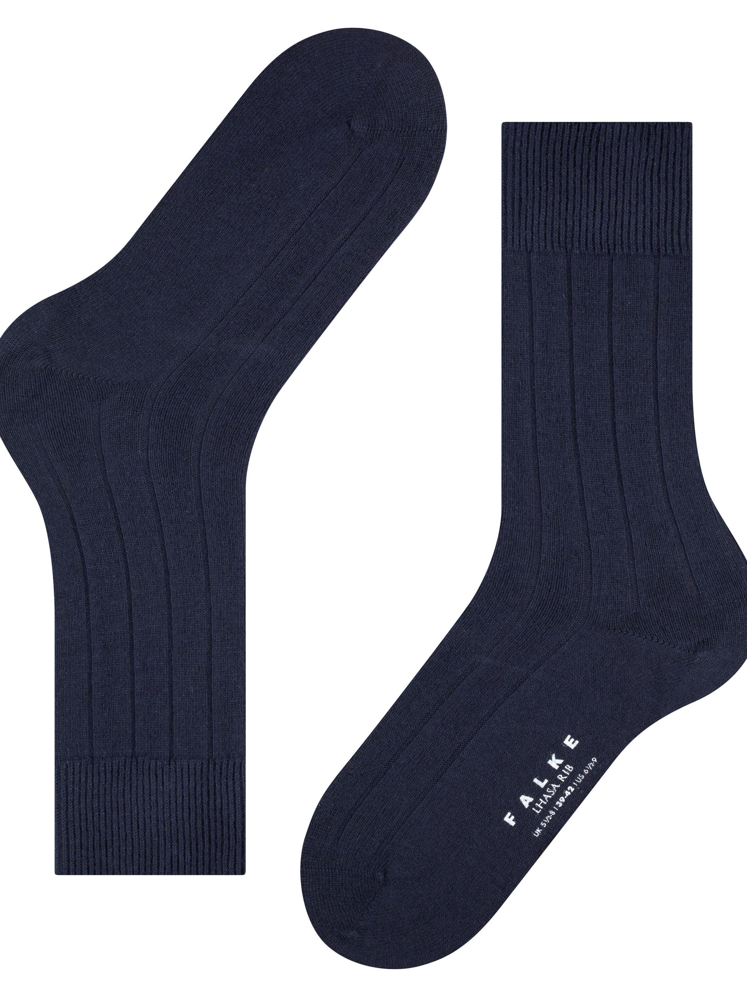 FALKE Socks 'Lhasa Rib' in Blue