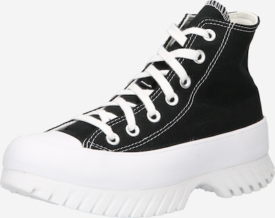 CONVERSE Sneakers hoog 'Chuck Taylor All Star Lugged 2.0' in de kleur Zwart / Wit, Productweergave
