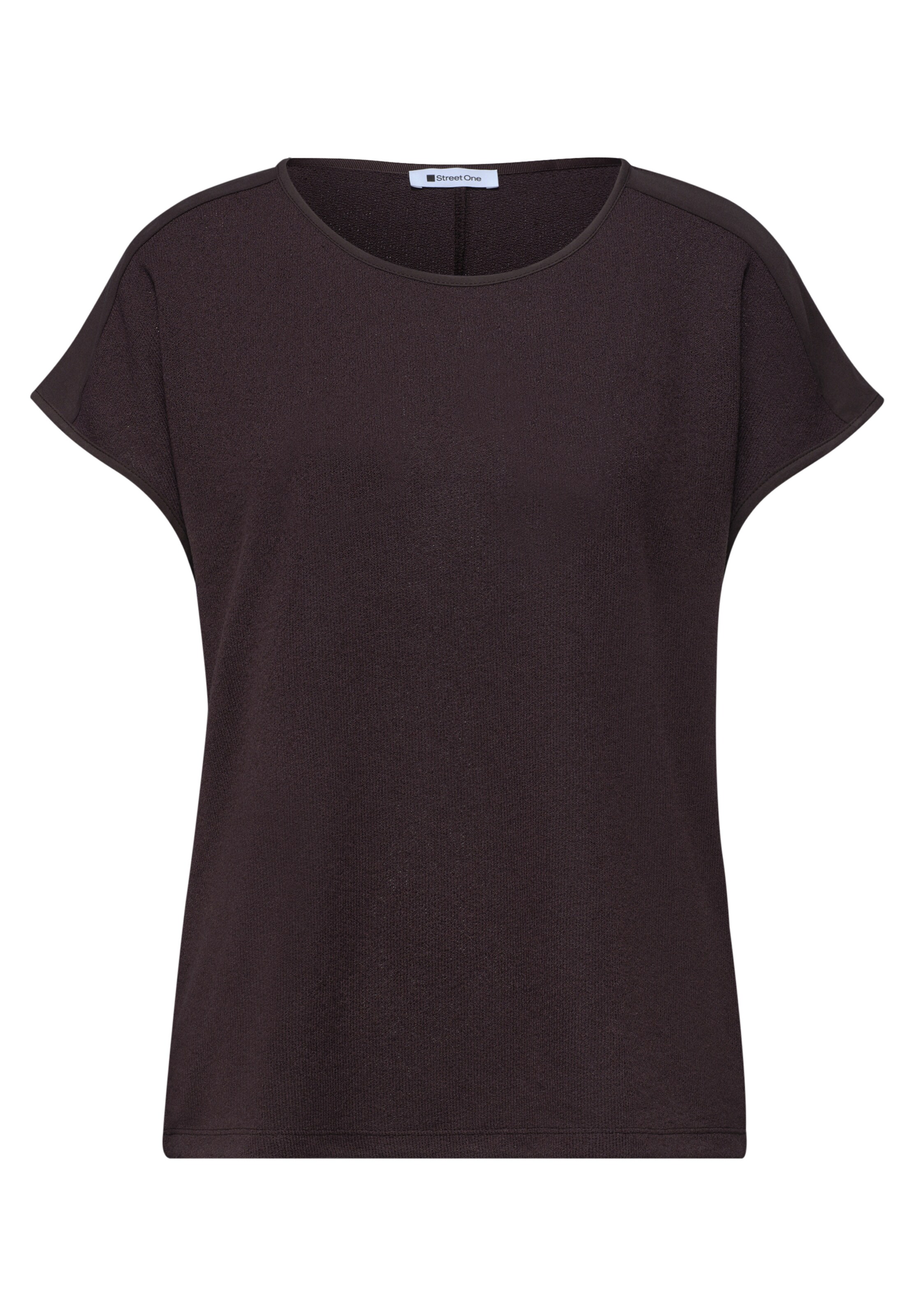 STREET ONE Shirt in Brown: front