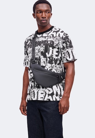 KARL LAGERFELD JEANS Póló - fekete