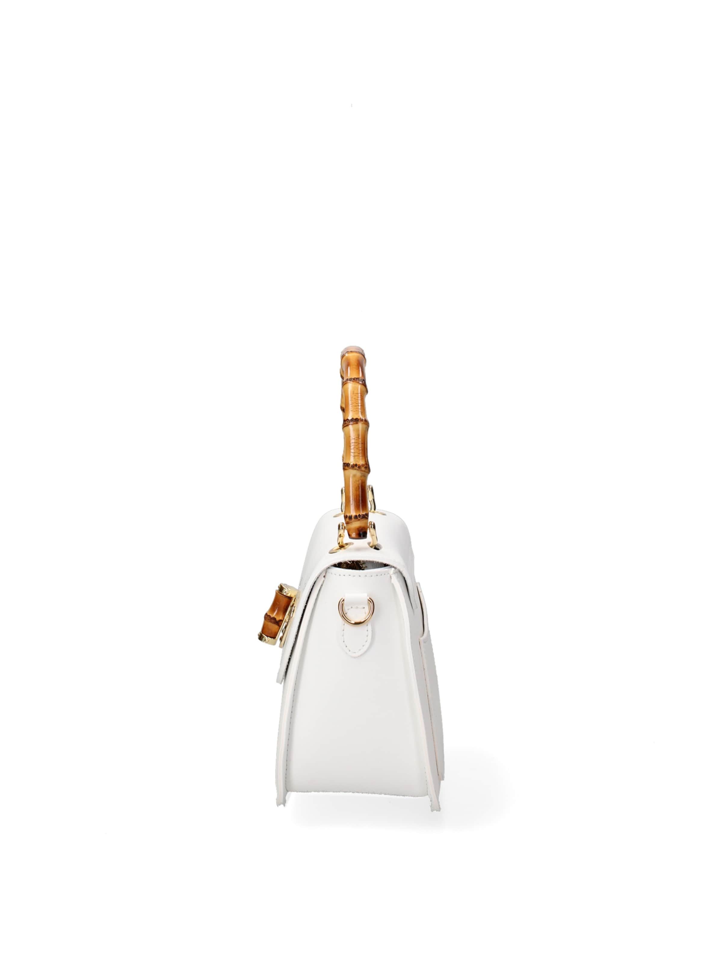 Borsa a mano di Gave Lux in bianco