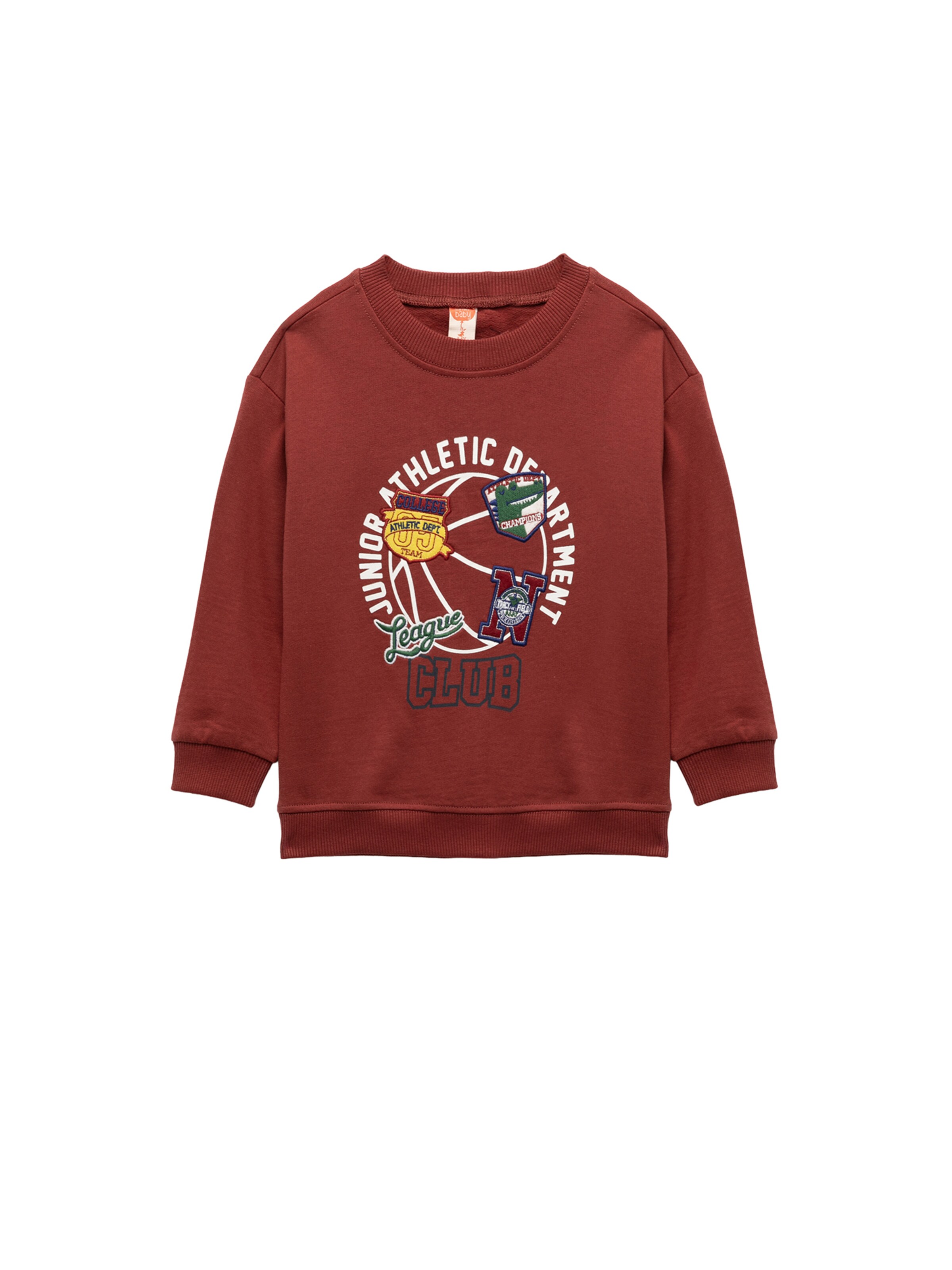 Koton Sweatshirt in Rood: voorkant