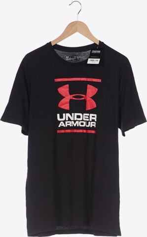 UNDER ARMOUR Top & Shirt in XL in Black: front