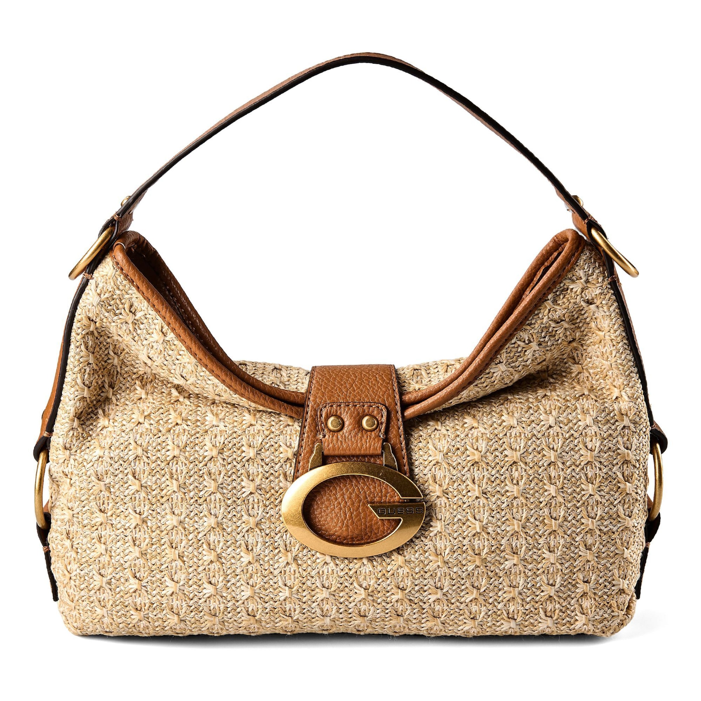 GUESS Shoulder bag 'Camden' in Brown: front