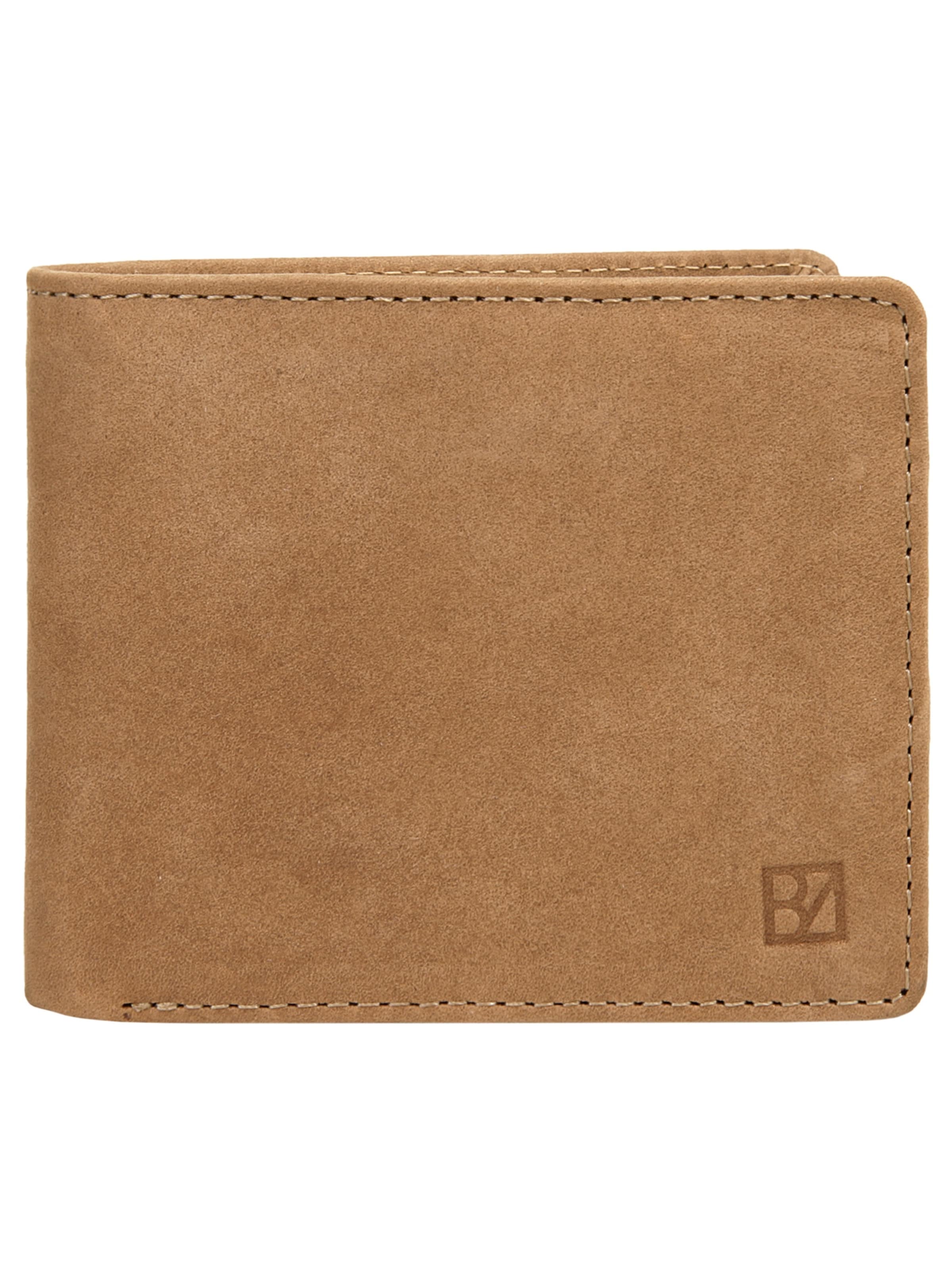 BODENSCHATZ Wallet 'BICOLOUR' in Brown: front